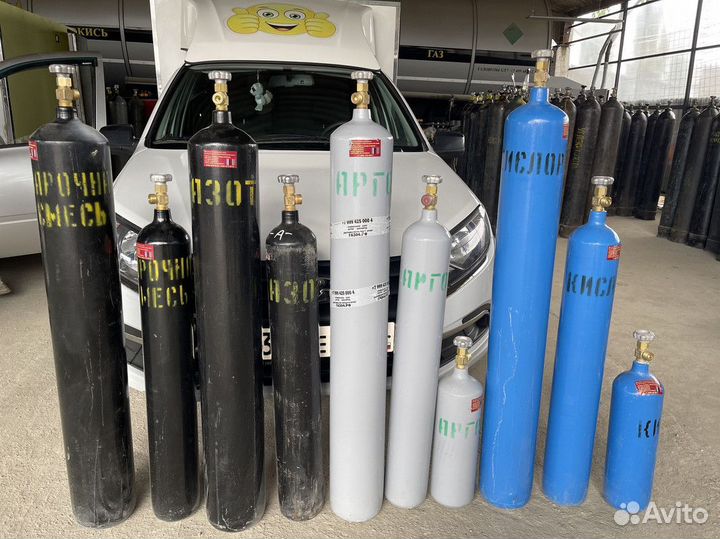 Баллон аргоновый 20 л, аргон/ Заправка, доставка