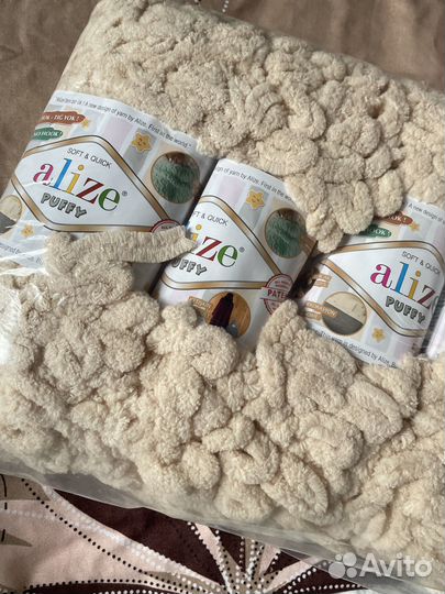 Пряжа Alize Puffy
