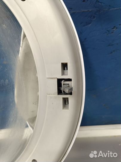 Люк с серой полосой в сборе Indesit