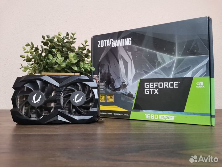 Видеокарта GTX 1660 super 6gb