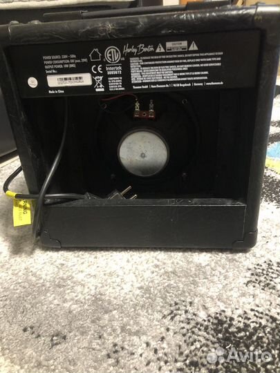 Комбоусилитель harley benton hb-10g