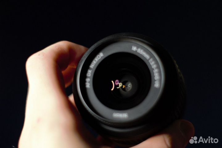 Обьектив nikon nikkor 18-55mm VR