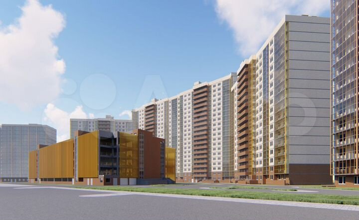 Квартира-студия, 27 м², 16/20 эт.