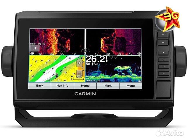 Эхолот-картплоттер Garmin EchoMap UHD 92sv с датчи