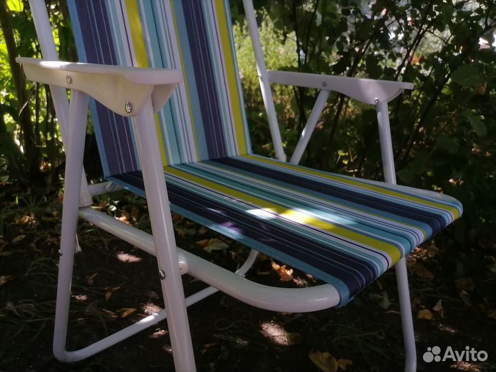 Кресло шезлонг складное
