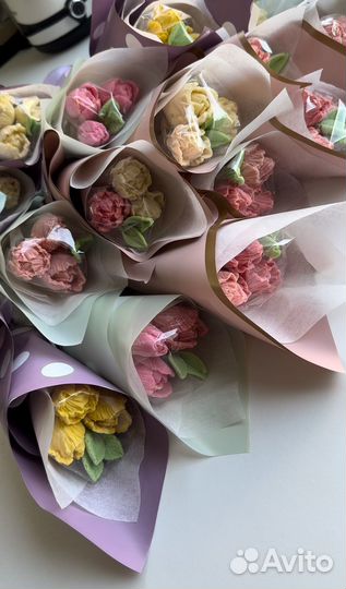 Букеты из шоколадных цветов