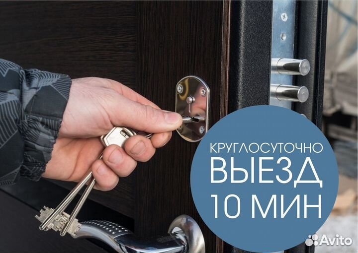 Вскрытие, ремонт, замена, установка замков