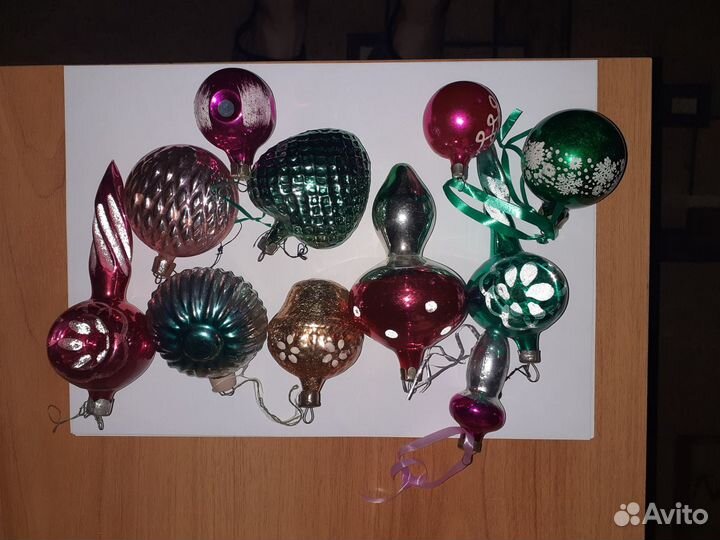 Елочные игрушки СССР