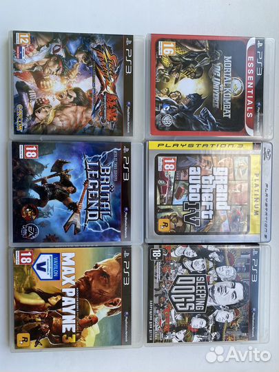 Игры диски для PS3