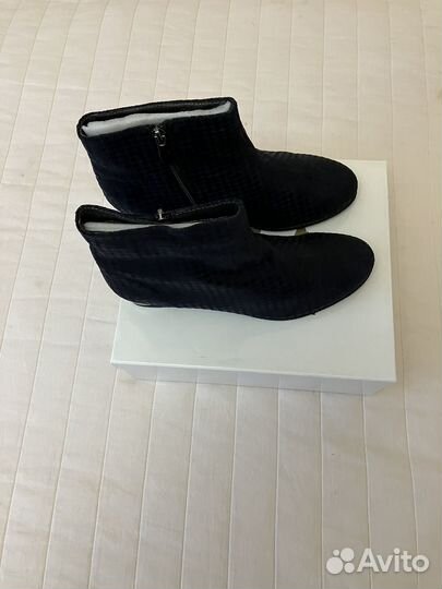 Ботильоны женские, размер 40, синий