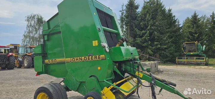 Пресс-подборщик John Deere 590, 2000