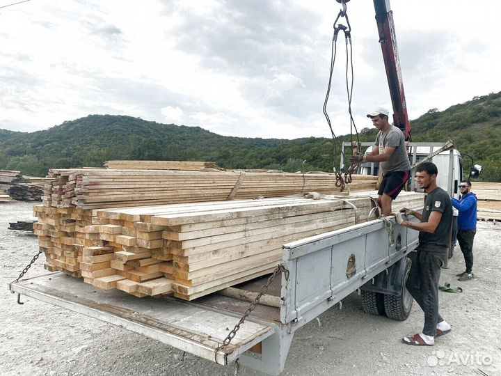 Доска обрезная, брус 150х150х6000