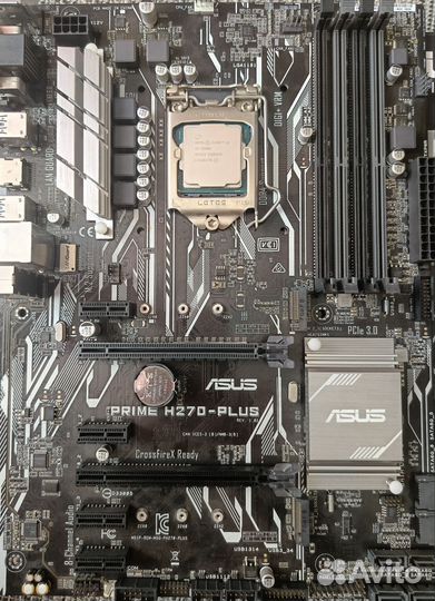 Asus prime H270-plus + i5 7600k