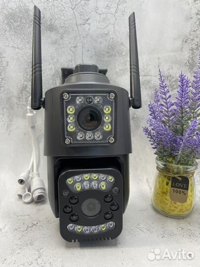 Камера видеонаблюдения уличная с симкартой 4 g