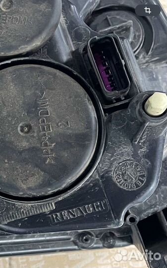 Фара передняя левая renault logan 2
