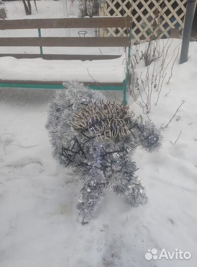 Фигуры животных с подсветкой