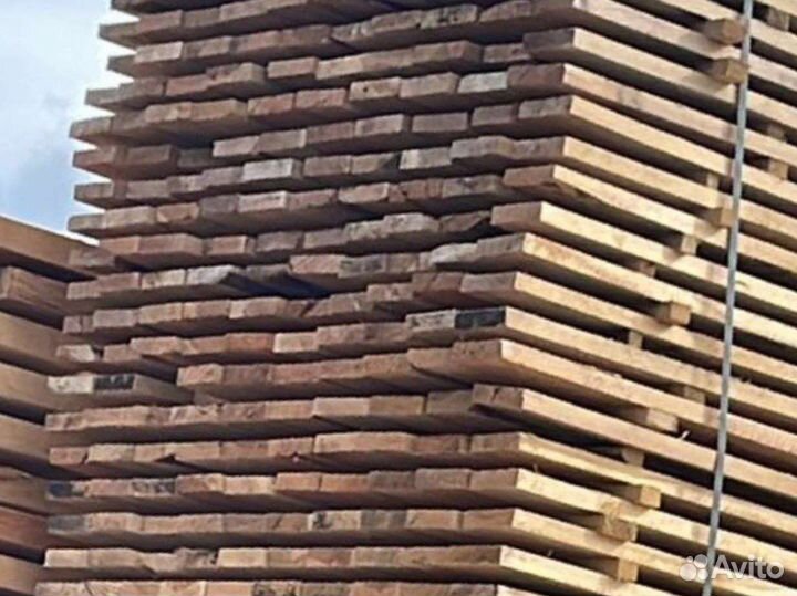 Доска обрезная 40х100х6000