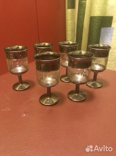 Бокалы хрусталь СССР