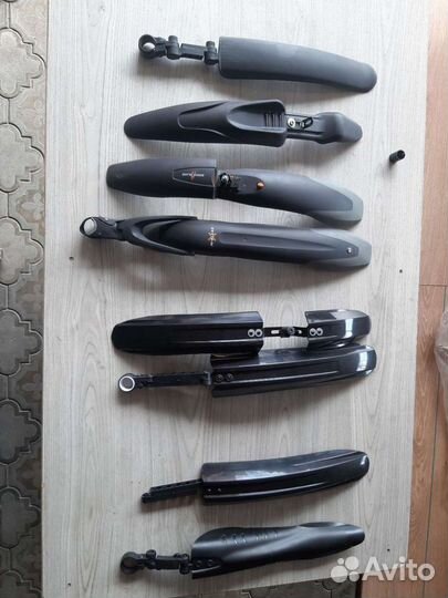 Подножки, крылья, замки, багажник