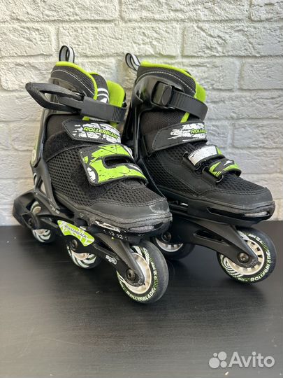 Роликовые коньки детские раздвижные