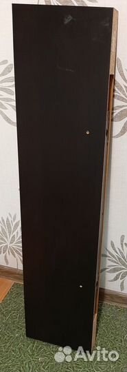 Полка навесная lack черная IKEA