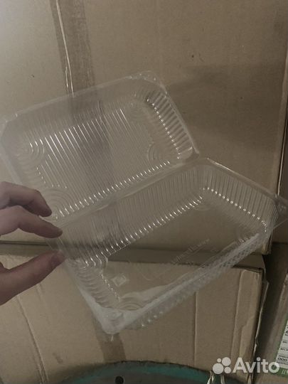 Контейнер пластиковый одноразовый