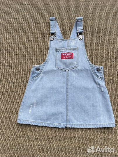 Джинсовое платье Zara 98 для девочки