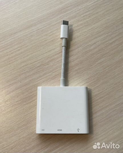 Переходник Apple usb type-C digital AV Multiport