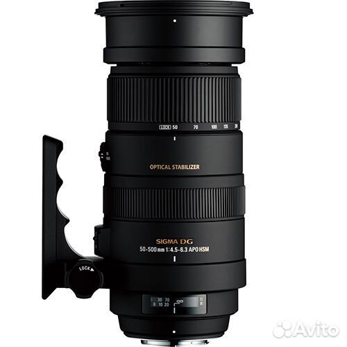 Объектив Sigma 50-500 OS для Canon (как новый)