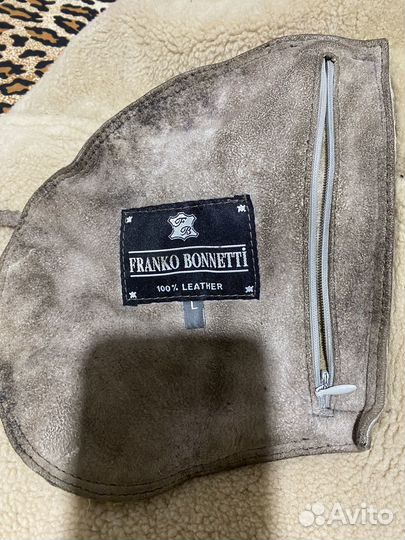 Дублёнка натуральная мужская 52-54 размер