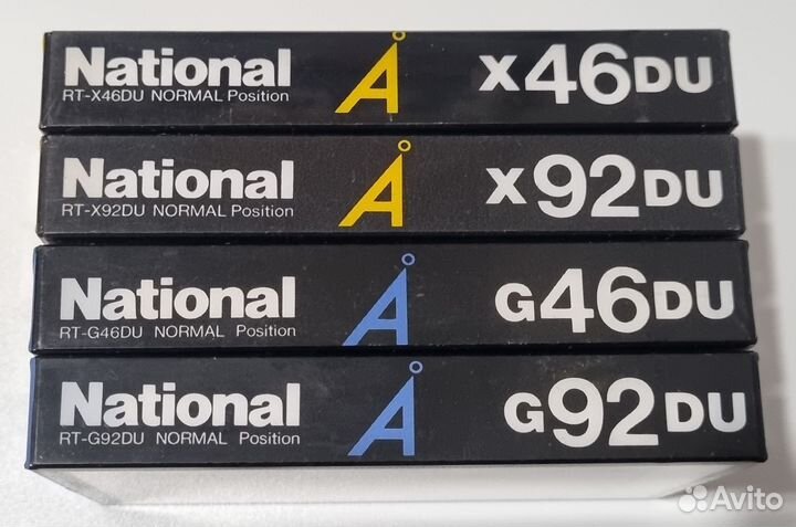 Аудиокассеты National Angrom 46/92 Для коллекции
