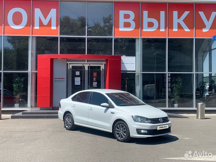 Volkswagen Polo 1.6 AT, 2019, 100 000 км