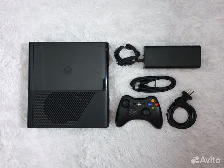 XBox 360E 250Gb. Прошитый. 63 игры. Возможен обмен
