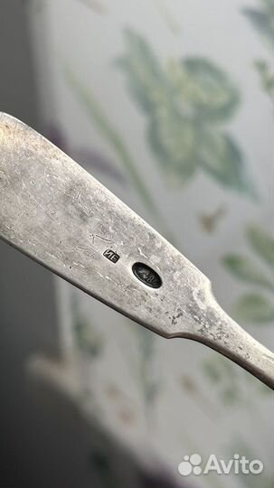 Ложка серебро 84 проба 2шт