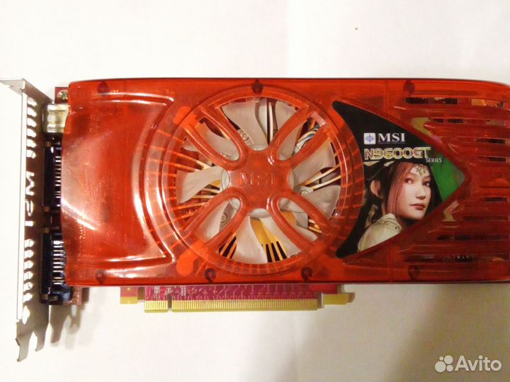 Видеокарта MSI N9600GT
