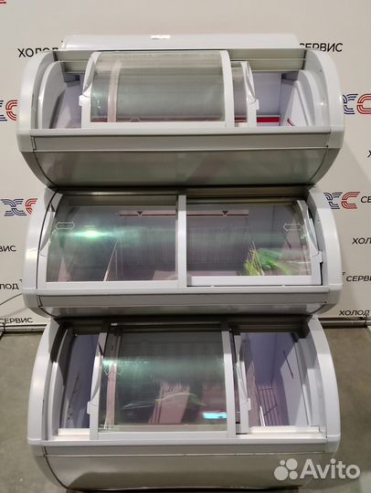 Ларь морозильный трехъярусный для мороженного