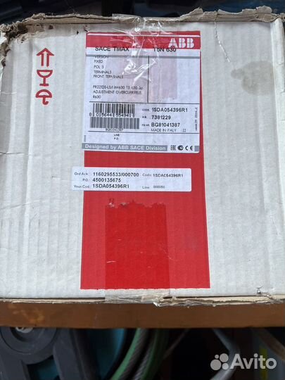 Автоматический выключатель ABB Sace Tmax T5N 630A