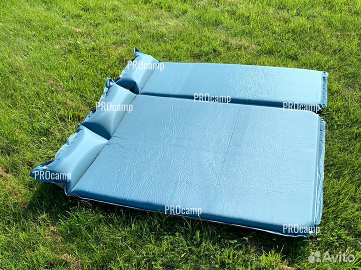Самонадувающийся коврик одноместный и двухместный