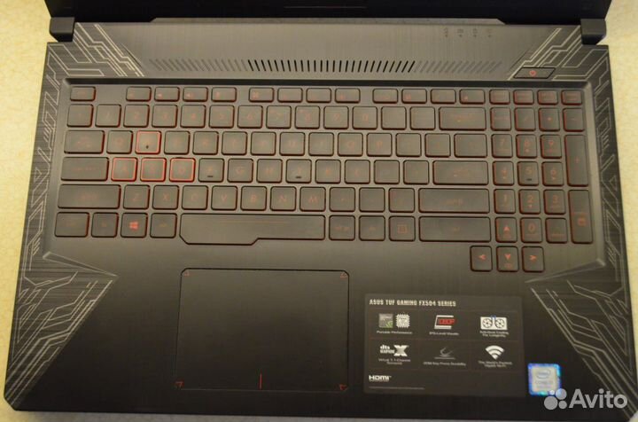 Игровой ноутбук Asus TUF gaming fx504gm