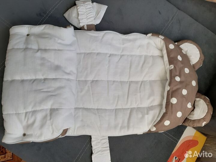 Детский конверт на выписку