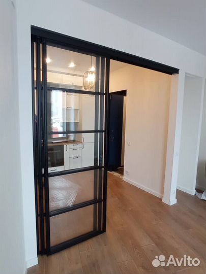 Телескопическая каскадная раздвижная перегородка