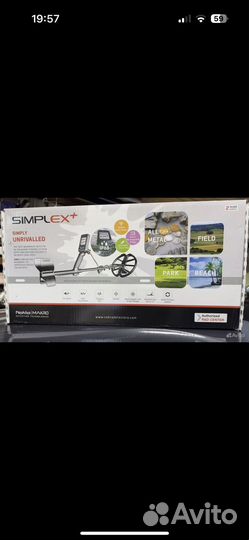 Металлоискатель nokta makro simplex plus