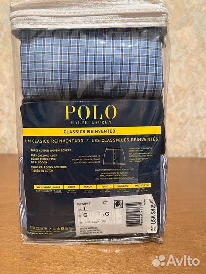 Polo Ralph Lauren мужские боксеры L