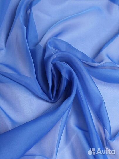 Вуаль синяя