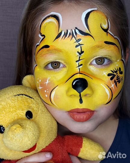 Аквагрим, блеск-тату