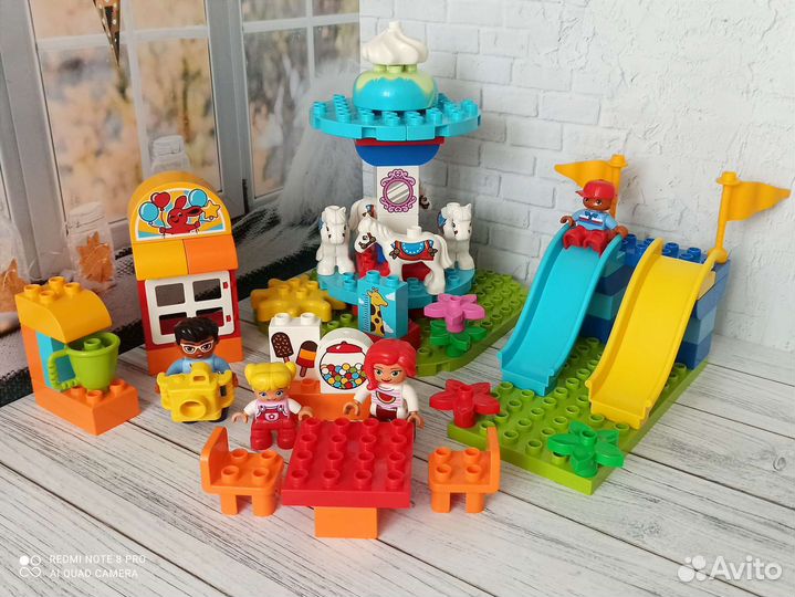 Lego duplo Семейный парк аттракционов 10841