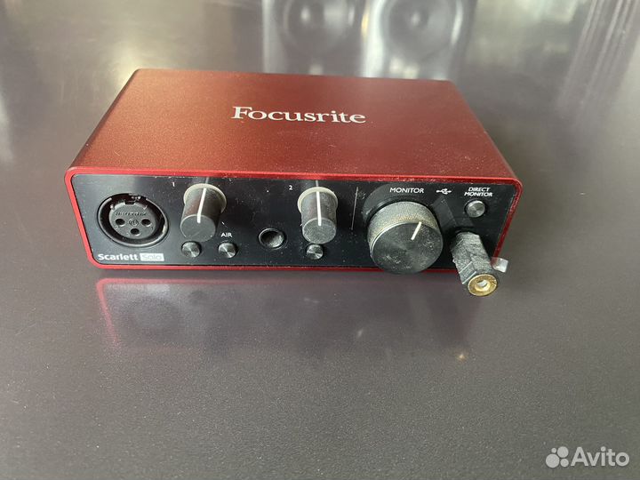 Внешняя звуковая карта focusrite