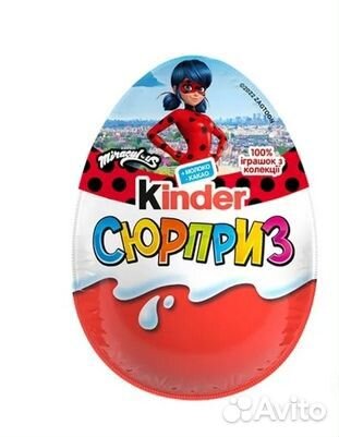 Леди Баг Kinder Сюрприз игрушка