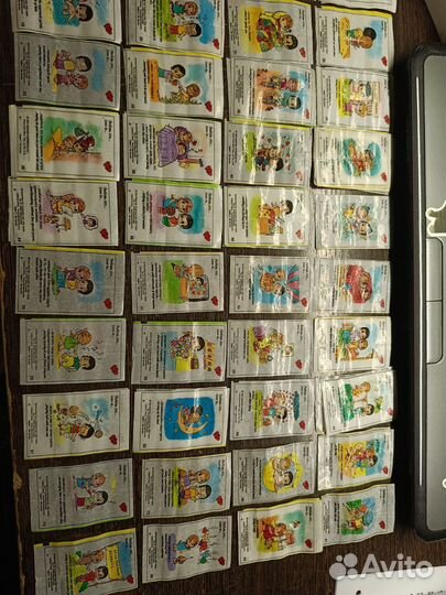 Вкладыши от жвачек love is 7 series