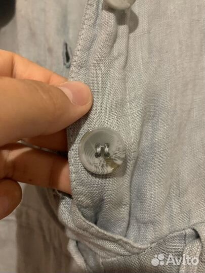 Льняной комбинезон. Италия. Размер м